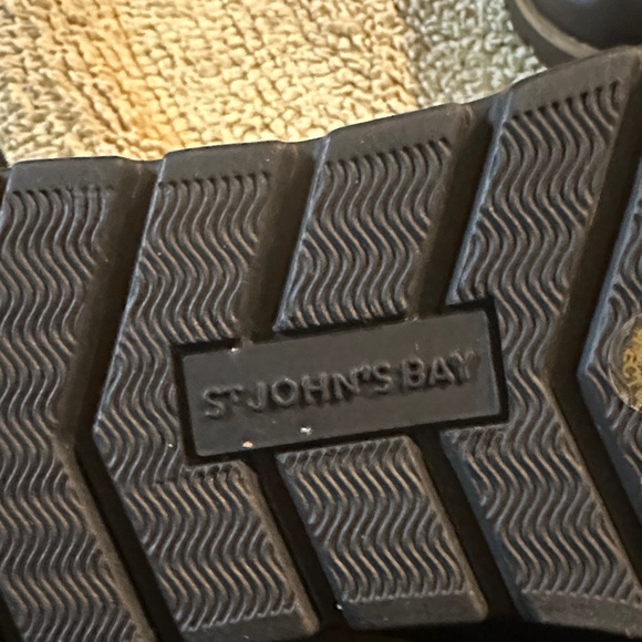 ST JOHNS BAY Black Ankle Boots - Picture 10 of 10